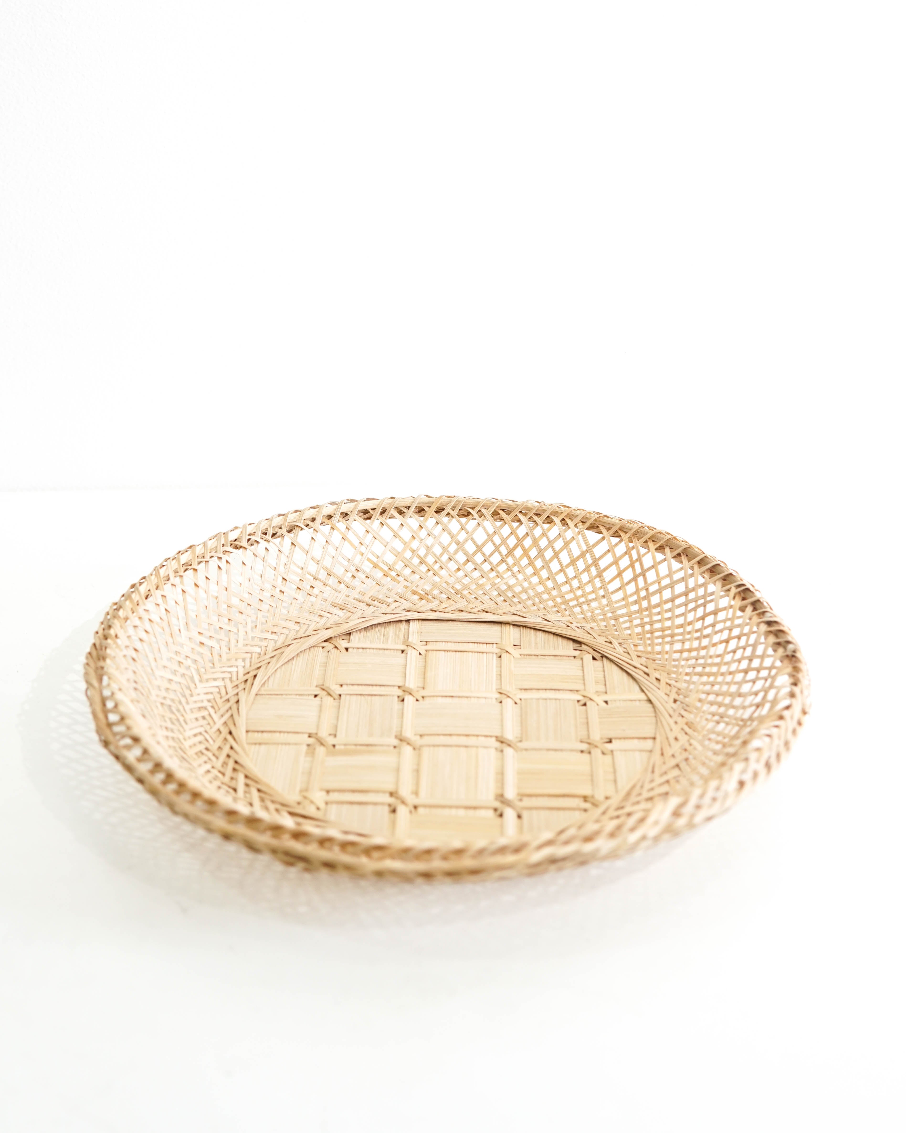 Weaved Rattan Plate