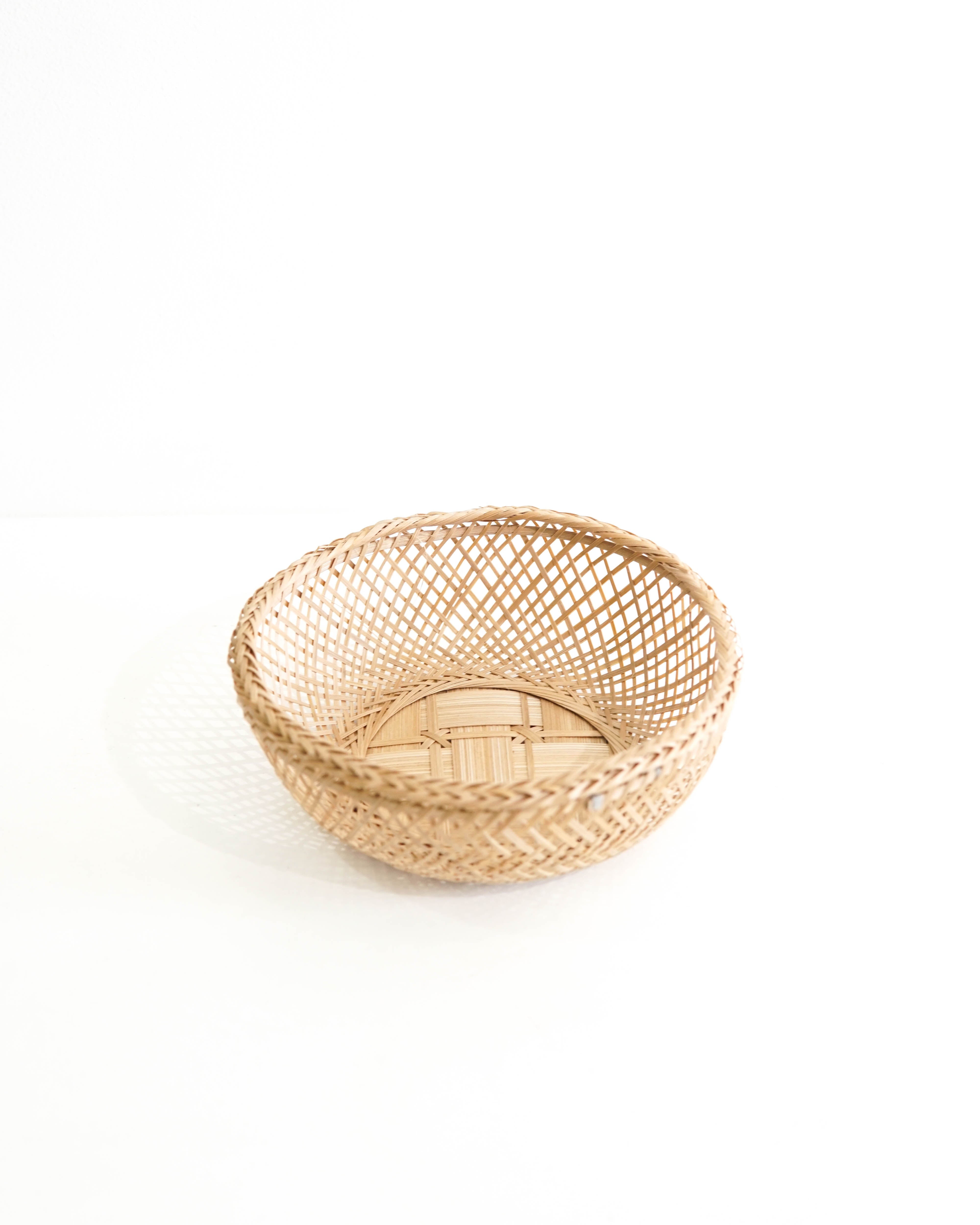 Weaved Rattan Bowl