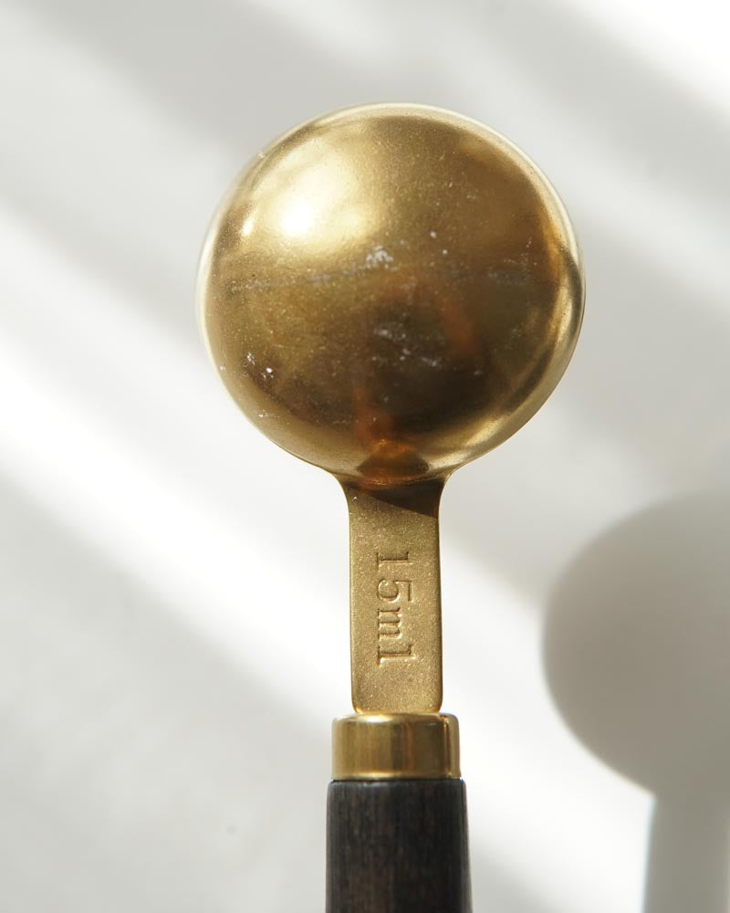 Golden Walnut Measuring Cup Set