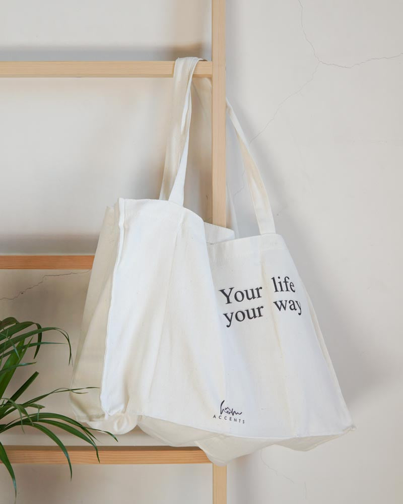 YLYW Canvas Grocer's Bag